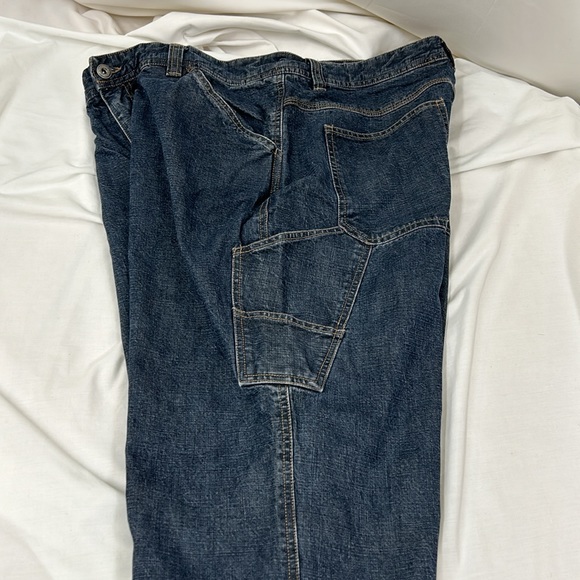Columbia Straight Leg Dark Denim Jeans Size 14 - Picture 8 of 9